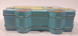2000 Hanna Barbera Scooby Doo The Mystery Machine Shaped Embossed Tin Metal Lunch Box