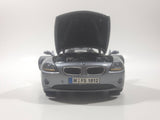 Maisto BMW Z4 Convertible Dark Grey 1/18 Scale Die Cast Toy Car Vehicle with Opening Hood, Doors, and Trunk 8 3/4" Long
