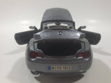 Maisto BMW Z4 Convertible Dark Grey 1/18 Scale Die Cast Toy Car Vehicle with Opening Hood, Doors, and Trunk 8 3/4" Long