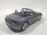 Maisto BMW Z4 Convertible Dark Grey 1/18 Scale Die Cast Toy Car Vehicle with Opening Hood, Doors, and Trunk 8 3/4" Long