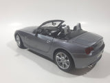 Maisto BMW Z4 Convertible Dark Grey 1/18 Scale Die Cast Toy Car Vehicle with Opening Hood, Doors, and Trunk 8 3/4" Long