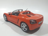 Maisto Opel Speedster Convertible Orange 1/18 Scale Die Cast Toy Car Vehicle with Opening Hood, Doors, and Trunk 8 1/4" Long