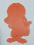 Vintage Esso Tiger Orange Plastic Toy 2" x 3"