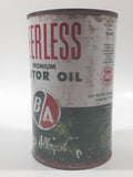 Vintage BA Peerless British American Premium Motor Oil 1 Imperial Quart Metal Can