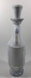 Vintage 1971 Jim Beam Whisky Marble Style Greek Olympian Discus 13 1/2" Tall Decanter Bottle
