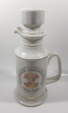 Rare Vintage Potter's Premium Canadian Whisky 1905 - 1980 Celebrate Saskatchewan 10 1/2" Tall Porcelain Decanter Bottle
