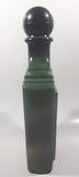 Vintage 1982 Jim Beam Kentucky Whisky Fox 11" Tall Dark Green Glass Decanter Bottle
