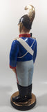 Vintage Whiskey Soldier 13" Tall Embossed Decanter Bottle