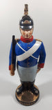 Vintage Whiskey Soldier 13" Tall Embossed Decanter Bottle