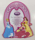 Enesco Disney Princesses Cinderella, Belle, and Sleeping Beauty Rubber 7" x 8 1/2" Photo Picture Frame