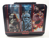 Star Wars The Force Awakens The First Order Captain Phasma, Stormtrooper, Flametrooper Tin Metal Lunch Box