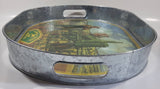 John Deere Moline, Ill Galvanized Metal Beverage Serving Tray 11 1/2" x 16"