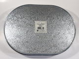 John Deere Moline, Ill Galvanized Metal Beverage Serving Tray 11 1/2" x 16"