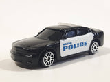 Maisto 2008 Dodge Charger Metro Police Black and White 1/64 Scale Die Cast Toy Car Vehicle