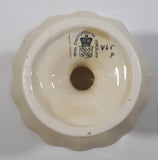 Vintage Royal Staffordshire Porcelain Mary Garden Pink and Yellow Flower Pattern 3" Tall Pedestal Candy Dish Made in England