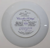 1991 Knowles Thomas Kinkade Limited Edition Chandler's Cottage 8 1/2" Collector Plate