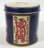 The Tin Box Company Pepsico Drink Pepsi Cola A Nickel Drink Worth A Dime 3 1/2" Tall Tin Metal Canister