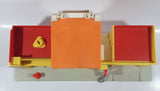 Vintage 1970s Fisher Price Little People Police Station Barber Shop Garage Auto Repair Street Block Strip Mall Play Set