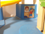 Vintage Fisher Price Little People Parking Garage Parkade Play Set