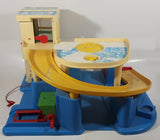 Vintage Fisher Price Little People Parking Garage Parkade Play Set