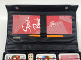 Vintage Sulzer Romme Canasta Bridge Skat Playing Cards Dice Pen and Instructions in Case New Still Sealed