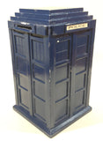 Doctor Who Tardis Police Call Box Wooden 8" Tall Coin Bank