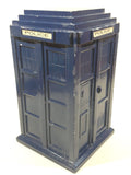 Doctor Who Tardis Police Call Box Wooden 8" Tall Coin Bank