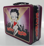 1999 King Features Syndicate Betty Boop City Skyline Tin Metal Lunch Box