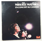 1974 Polydor Mireille Mathieu En Concert Au Canada 12" Vinyl Record Set of 2