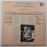 1981 CBS Placido Domingo with John Denver Perhaps Love, Annie's Song 12" Vinyl Record