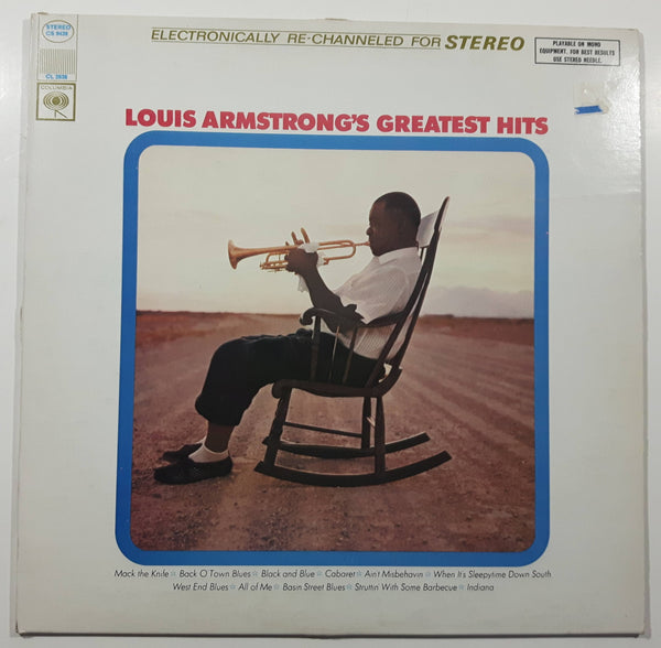 1967 Columbia Louis Armstrong's Greatest Hits 12" Vinyl Record