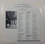 1981 CBS Placido Domingo with John Denver Perhaps Love, Annie's Song 12" Vinyl Record