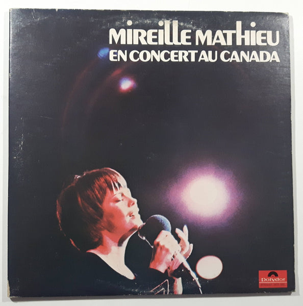1974 Polydor Mireille Mathieu En Concert Au Canada 12" Vinyl Record Set of 2