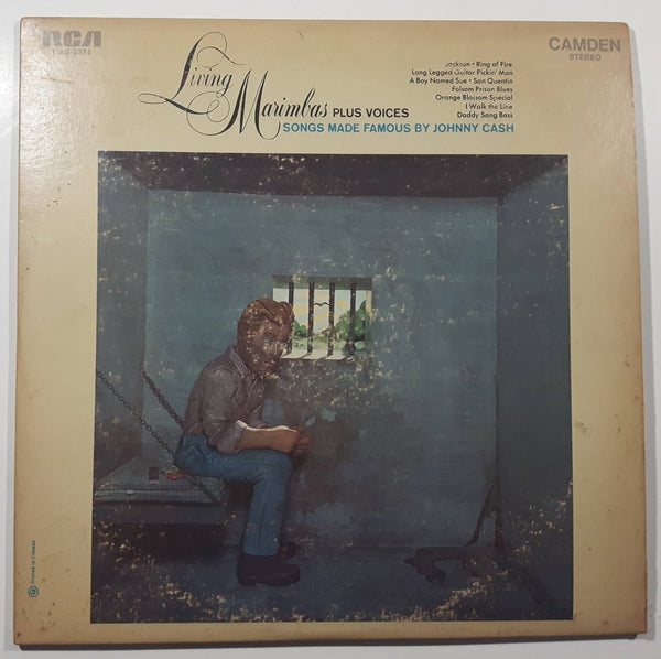 RCA Camden Living Marimbas Plus Voices Songs Made Famous By Johnny Cash 12" Vinyl Record