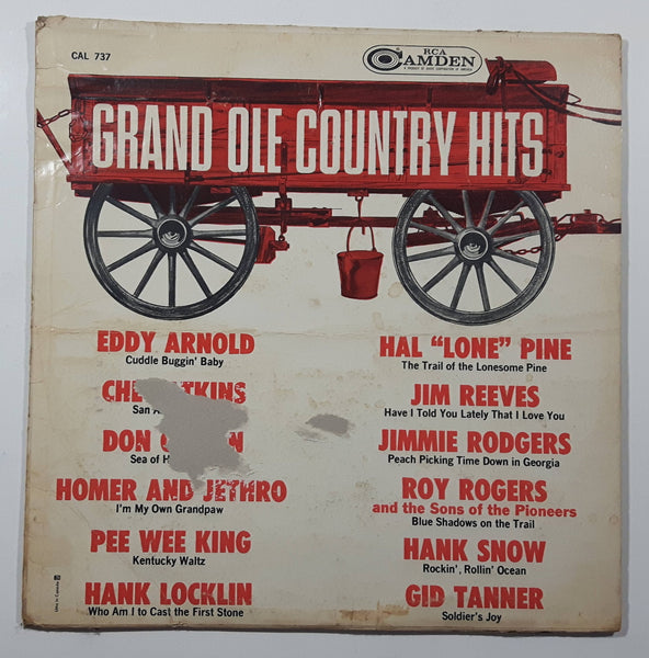 1963 RCA Camden Grand Ole Country Hits 12" Vinyl Record