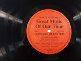 1977 Helvicta Press RCA Funk & Wagnalls Great Music Of Our Time Leonard Bernstein 12" Vinyl Record