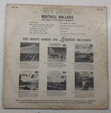 London Stu Davis Boothill Ballads And Songs Of The Cowboy Troubador 12" Vinyl Record