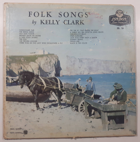 London Folk Songs By Kelly Clark 12" Vinyl Record