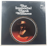 Metro Records The Immortal Hank Williams 12" Vinyl Record
