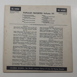 Columbia Records Popular Favorites, Vol. 7 10" Vinyl Record