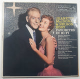 RCA Victor Jeanette MacDonald & Nelson Eddy Favorites In Hi-Fi 12" Vinyl Record