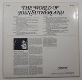London Records The World Of Joan Sutherland 12" Vinyl Record