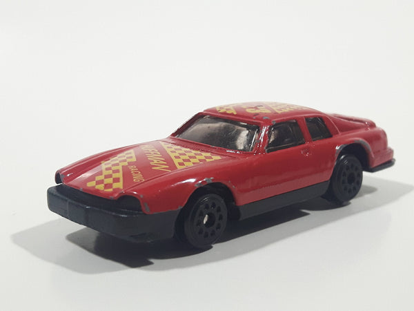 Unknown Brand "Huffman Racing" #23 Red Die Cast Toy Car Vehicle