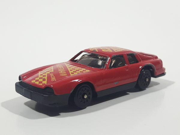 Unknown Brand "Huffman Racing" #23 Red Die Cast Toy Car Vehicle