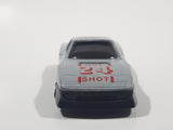 Unknown Brand "Hot Shot" #24 Light Grey Die Cast Toy Car Vehicle