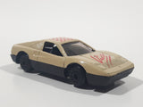 Unknown Brand "Victor" Cream Beige Die Cast Toy Car Vehicle