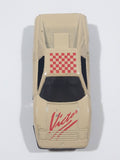 Unknown Brand "Victor" Cream Beige Die Cast Toy Car Vehicle