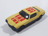 Unknown Brand "New Way Perfect" Yellow Die Cast Toy Car Vehicle