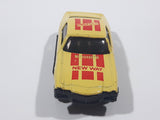 Unknown Brand "New Way Perfect" Yellow Die Cast Toy Car Vehicle