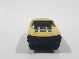 Unknown Brand "New Way Perfect" Yellow Die Cast Toy Car Vehicle